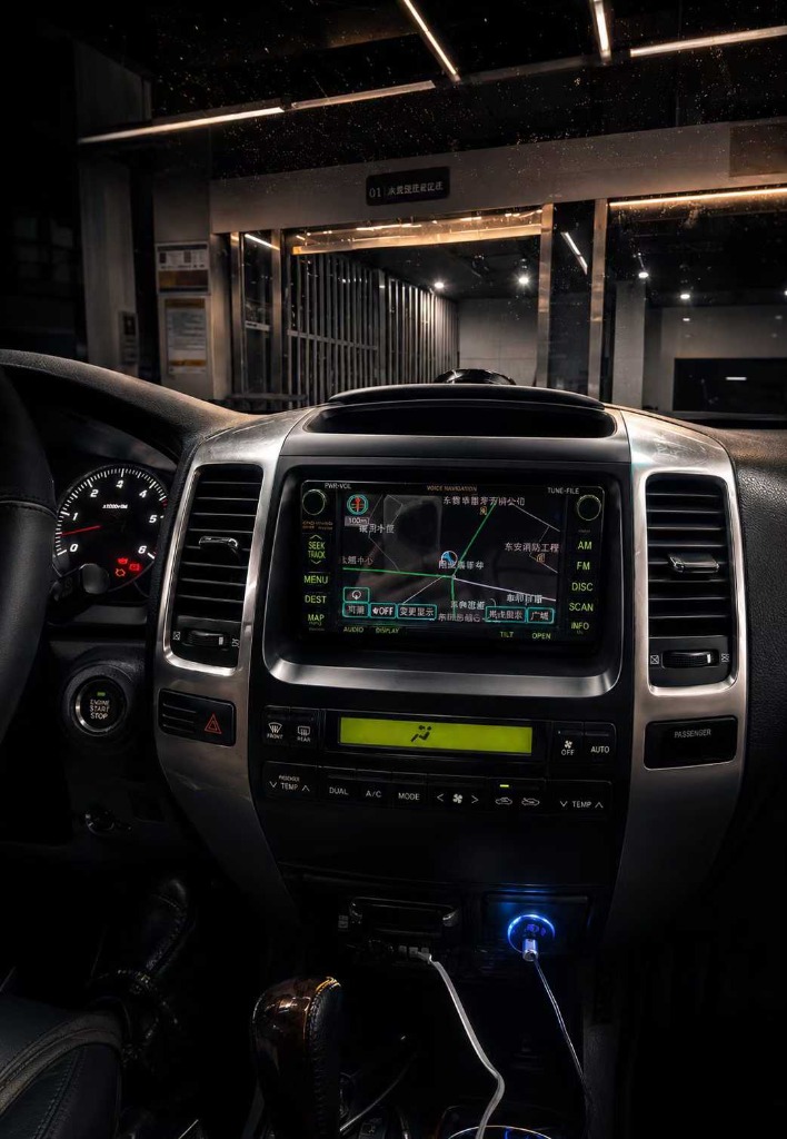 Prado dashboard navigation map